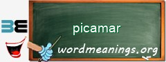 WordMeaning blackboard for picamar